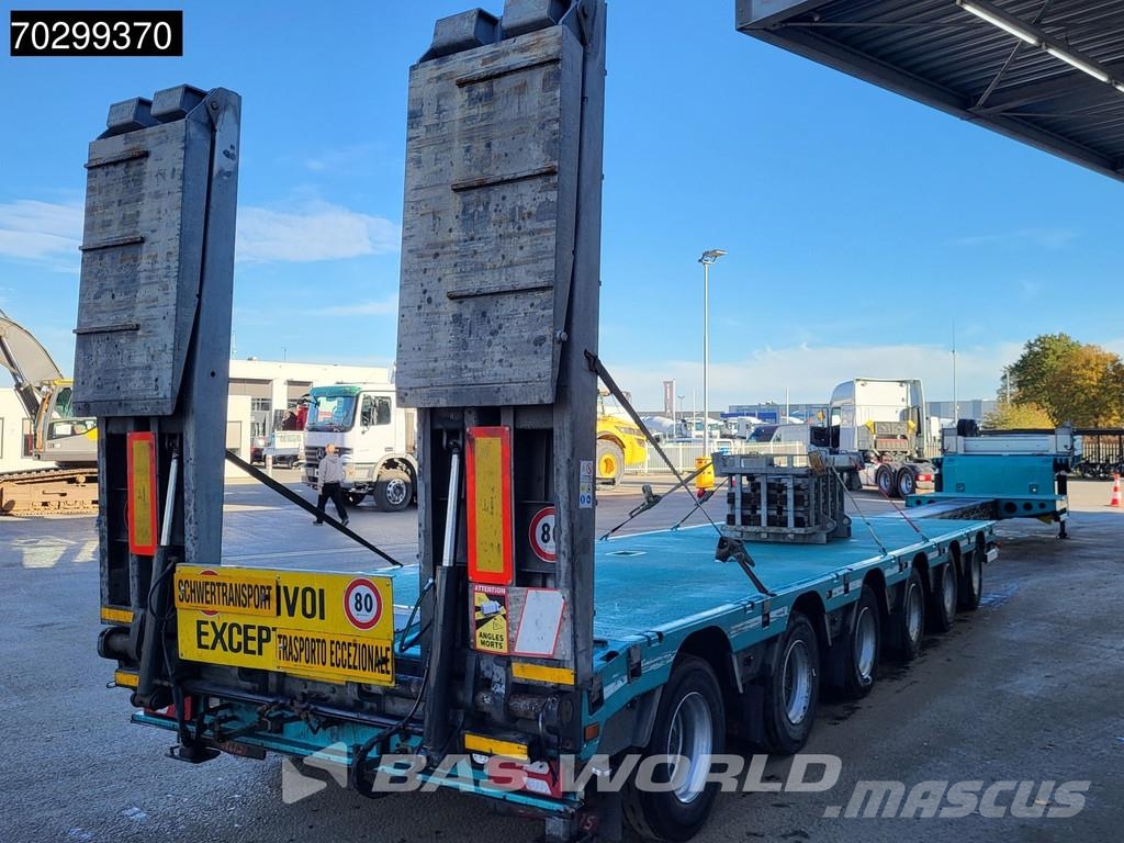 De Angelis 6SA00 Extendable750cm 6xSteeringaxle Hydraulic Nec Diepladers