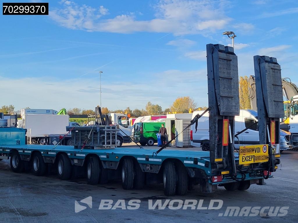 De Angelis 6SA00 Extendable750cm 6xSteeringaxle Hydraulic Nec Diepladers