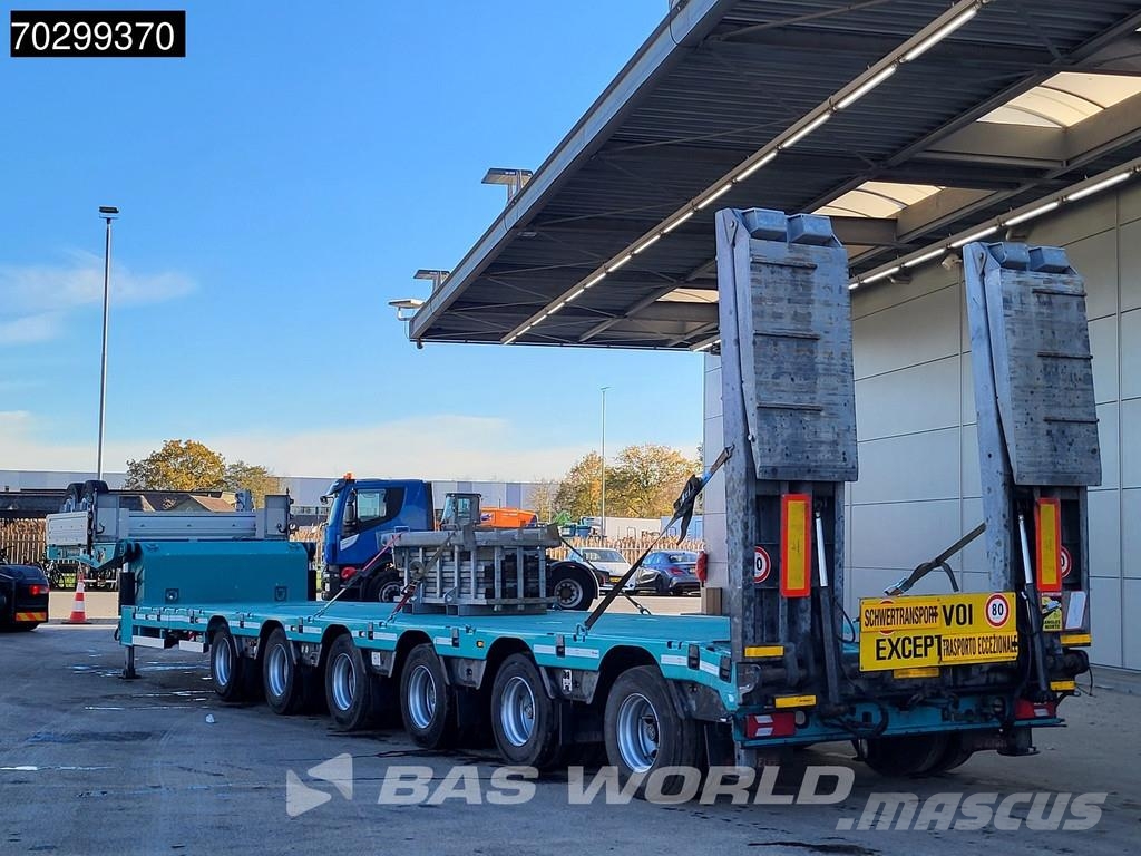 De Angelis 6SA00 Extendable750cm 6xSteeringaxle Hydraulic Nec Diepladers