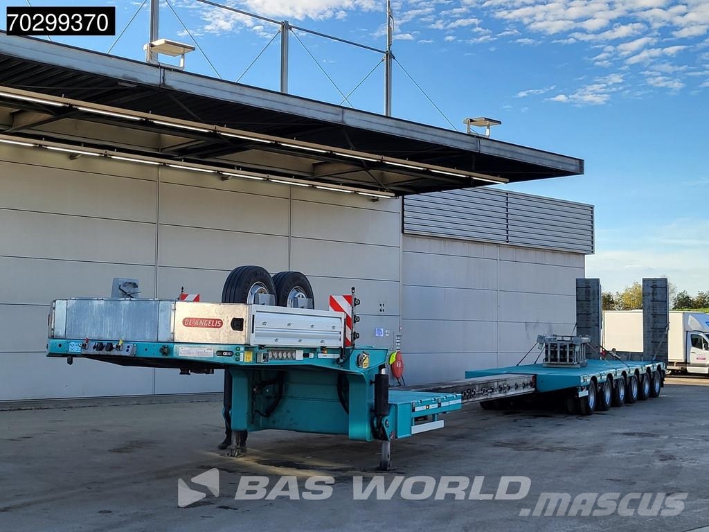 De Angelis 6SA00 Extendable750cm 6xSteeringaxle Hydraulic Nec Diepladers