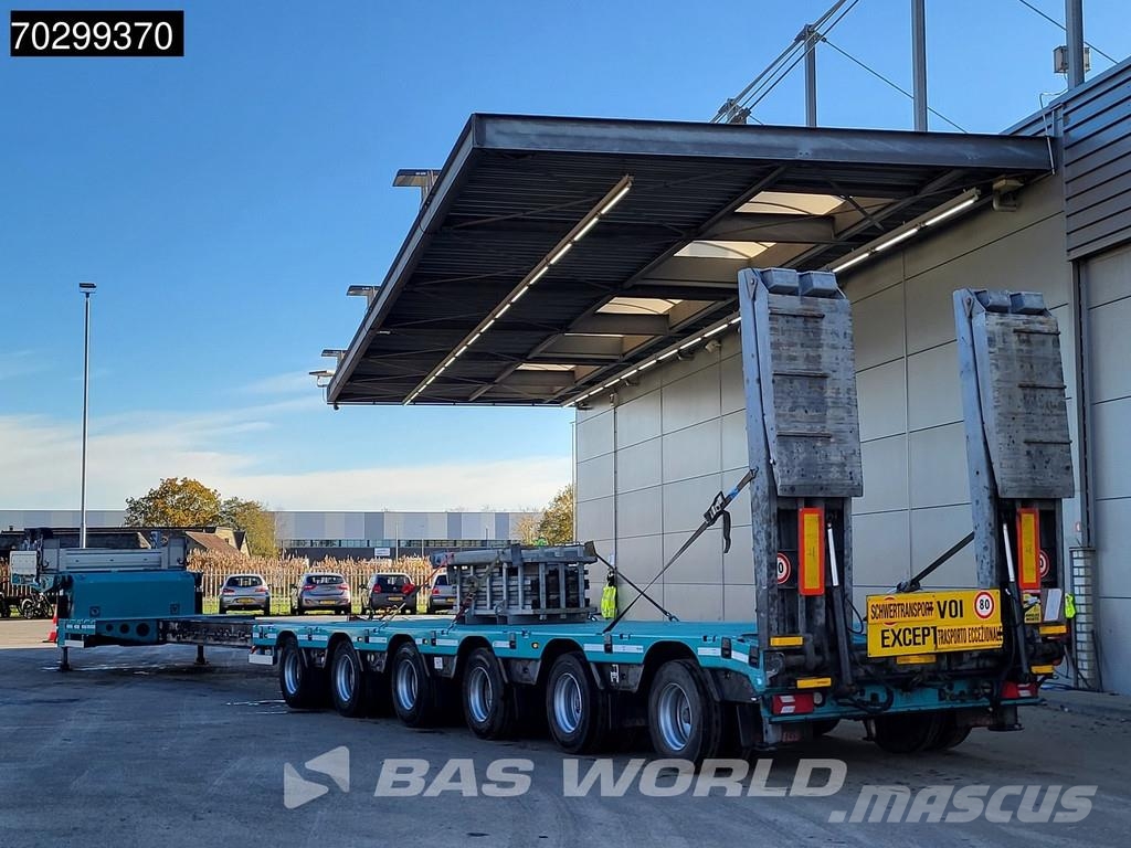 De Angelis 6SA00 Extendable750cm 6xSteeringaxle Hydraulic Nec Diepladers