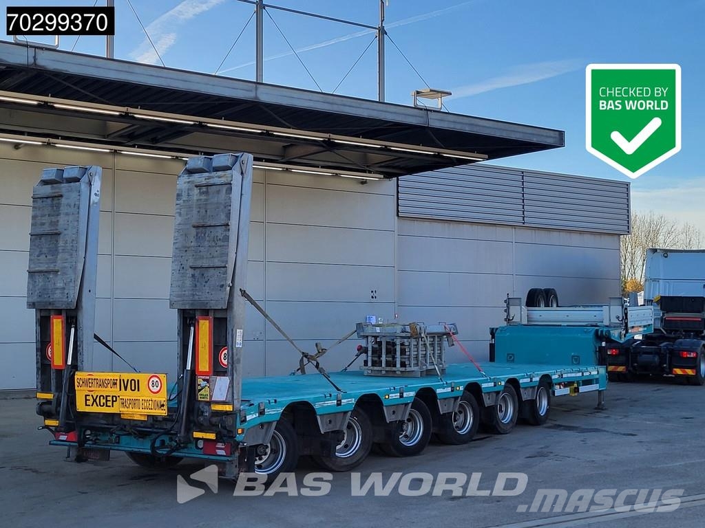 De Angelis 6SA00 Extendable750cm 6xSteeringaxle Hydraulic Nec Diepladers