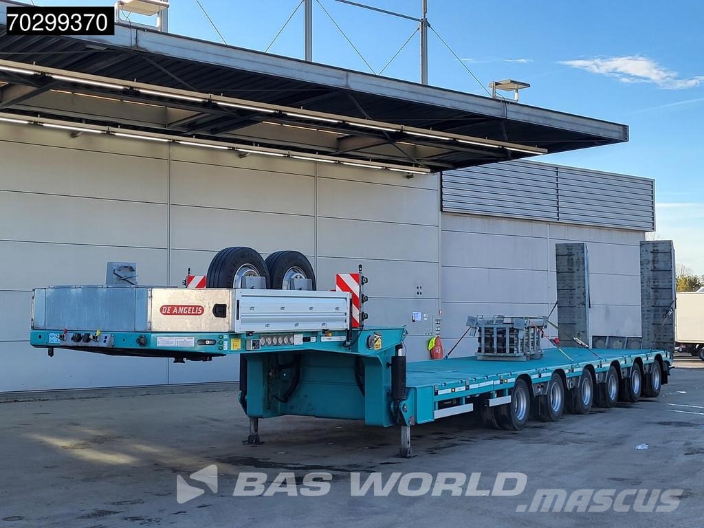 De Angelis 6SA00 Extendable750cm 6xSteeringaxle Hydraulic Nec Diepladers
