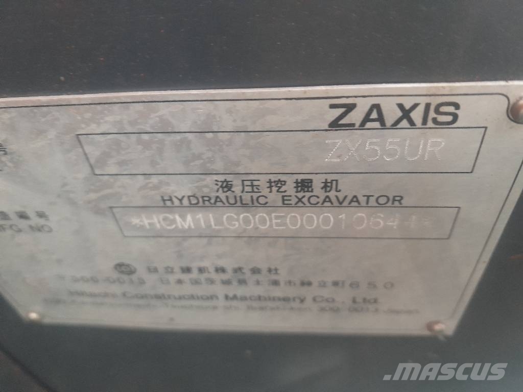 Hitachi ZX 55 Miniekskavaatorid < 7 t