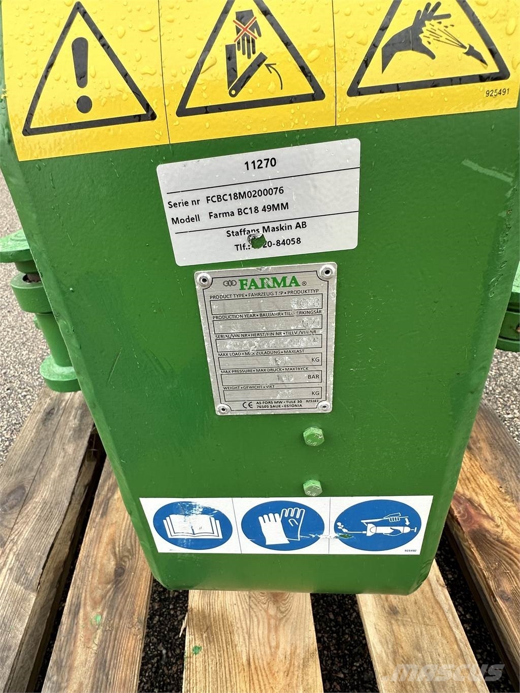 Farma BC18/BC25 Haaratsid