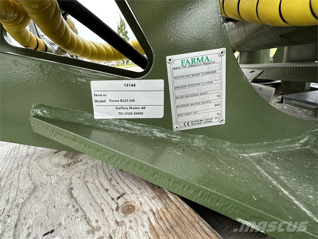 Farma BC18/BC25 Haaratsid