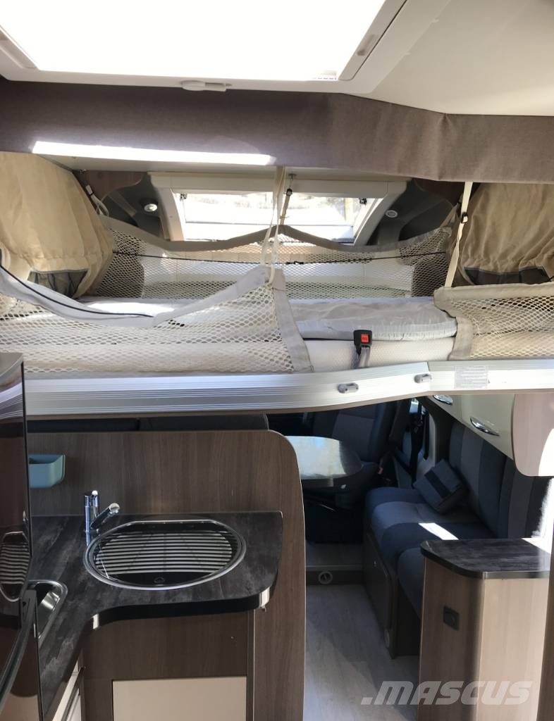 Chausson TI69 Titanium | Hefbed | 5 gordelplaatsen | 69Dkm Wohnmobile und Wohnwagen