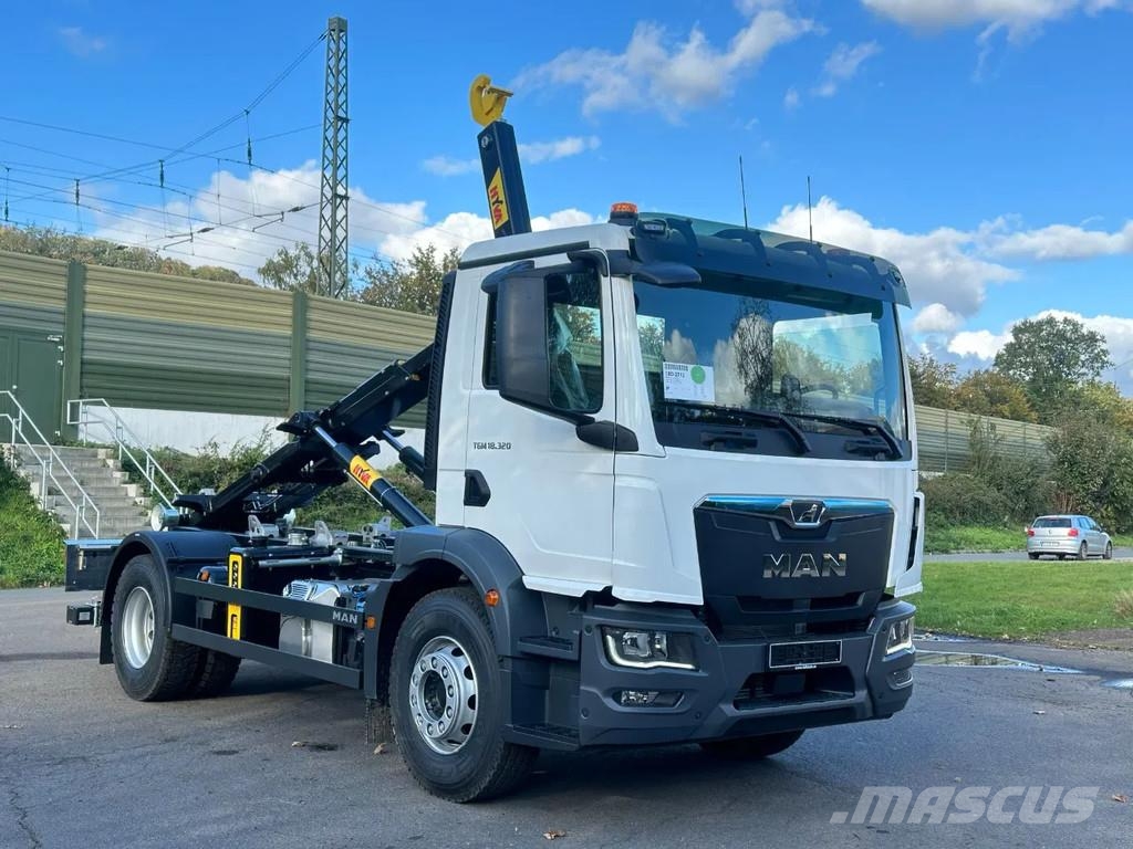 MAN TGM 18.320 TGM 18.320 4x2 Hyva 12-45 Hook lift trucks