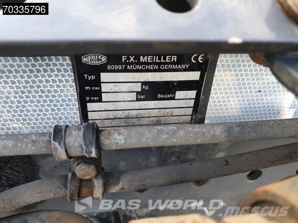 Volvo FM 460 6X2 Meiller RS26 67K Lift+steering axle Aut Kotalni prekucni tovornjaki