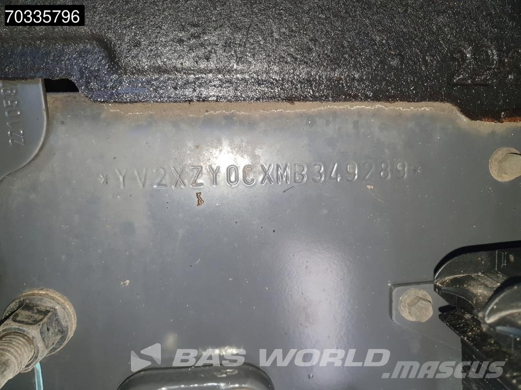 Volvo FM 460 6X2 Meiller RS26 67K Lift+steering axle Aut Horgos rakodó teherautók