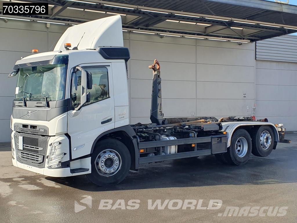 Volvo FM 460 6X2 Meiller RS26 67K Lift+steering axle Aut Kotalni prekucni tovornjaki