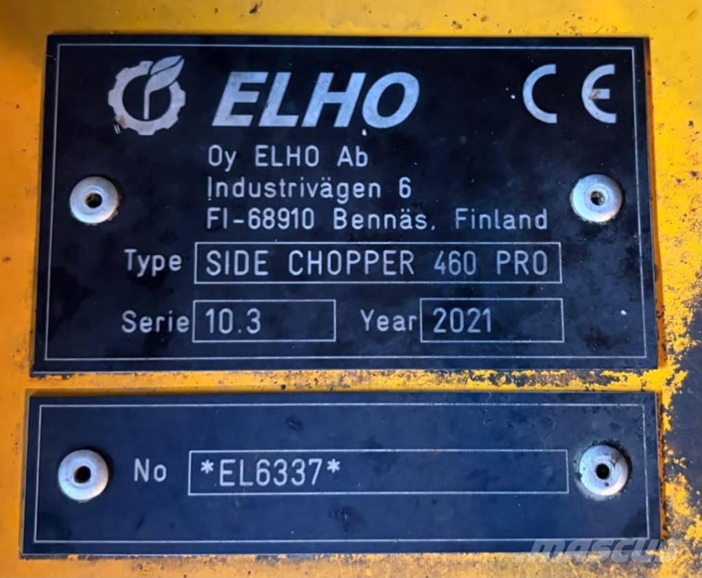 Elho SideChopper 460 pro Pasture mowers and toppers