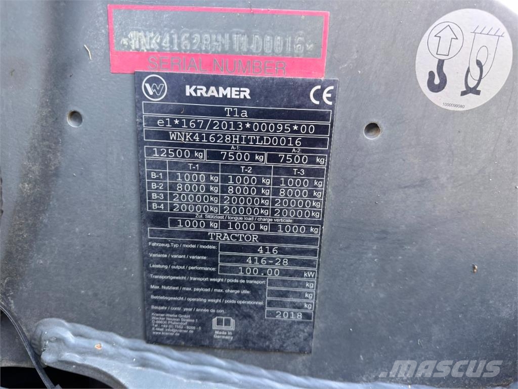 Kramer 507 Τηλεσκοπικοί ανυψωτές