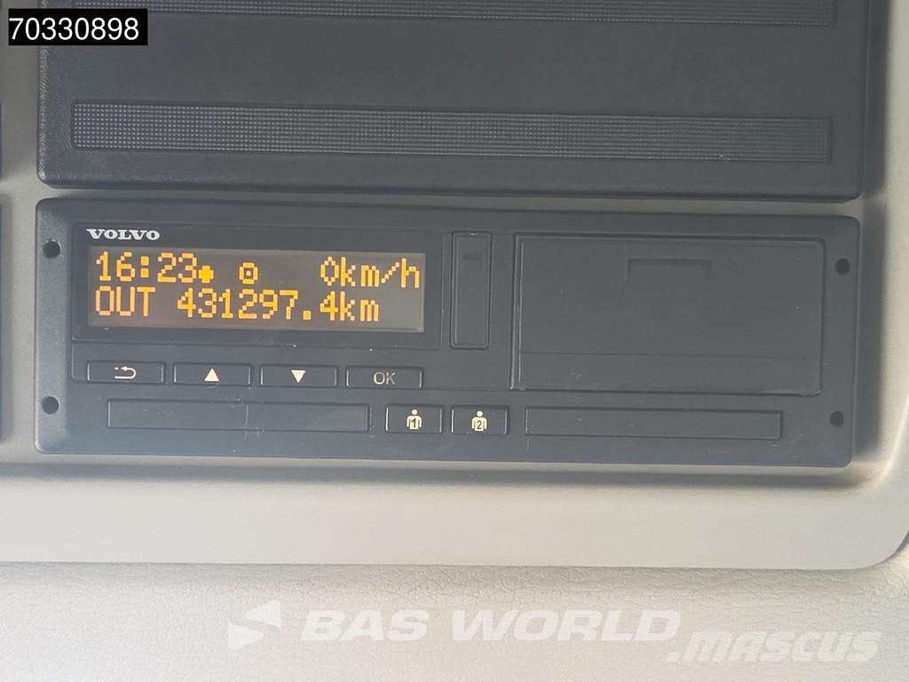 Volvo FE 320 4X2 20.5 Tonelades 1500kg plataforma de car Bakwagens met gesloten opbouw