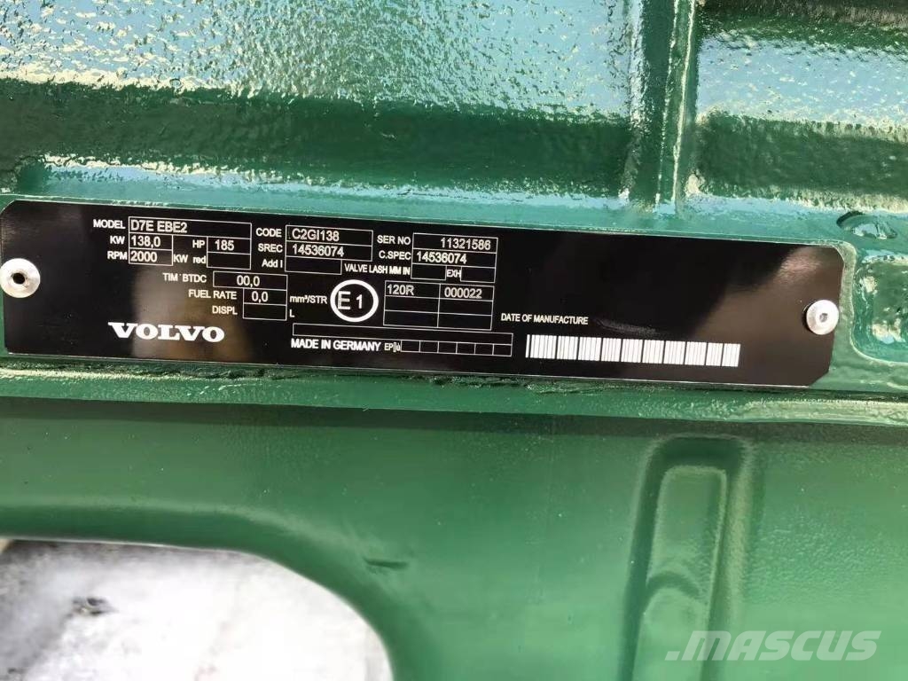 Volvo D7E EBE2 construction machinery engine 엔진