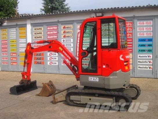 Volvo ECR 25 D * 2x Löffel * 小型挖掘机