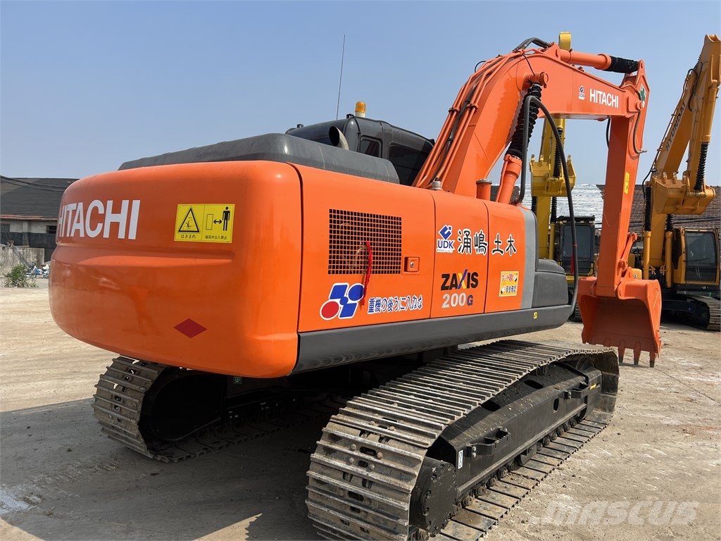 Hitachi zx200 Excavadoras sobre orugas