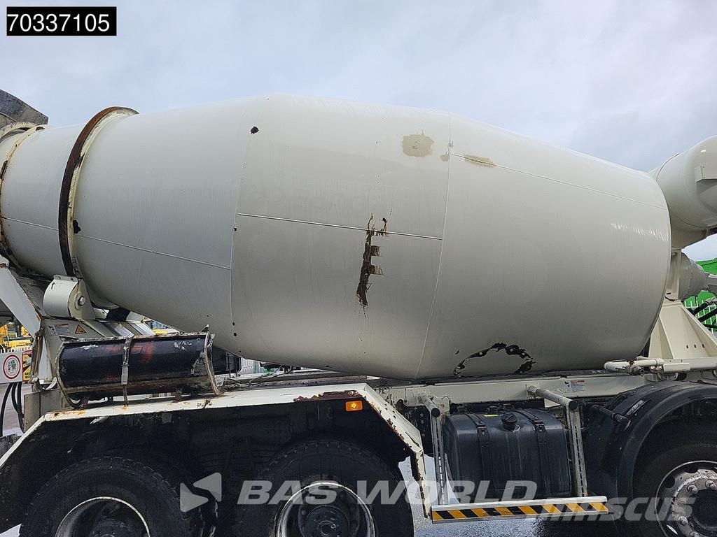 Scania P410 P 8X4 9m3 Liebherr mixer Full Steel Big-Axle Betonmischer