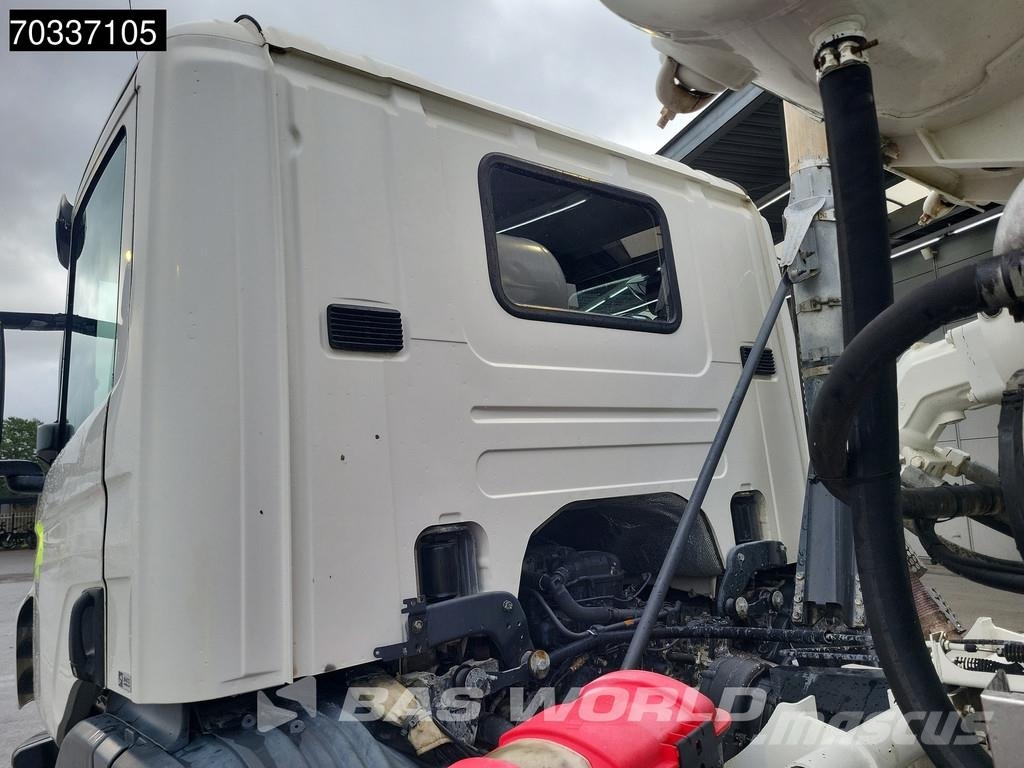Scania P410 P 8X4 9m3 Liebherr mixer Full Steel Big-Axle Betonmischer