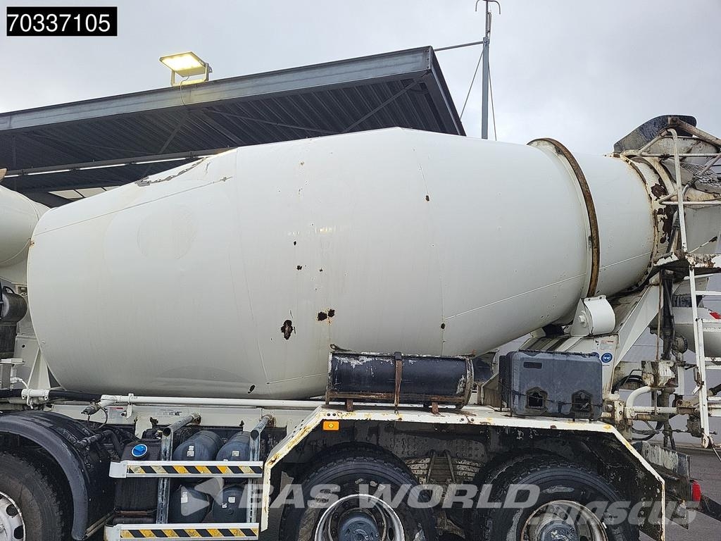 Scania P410 P 8X4 9m3 Liebherr mixer Full Steel Big-Axle Betooniveokid