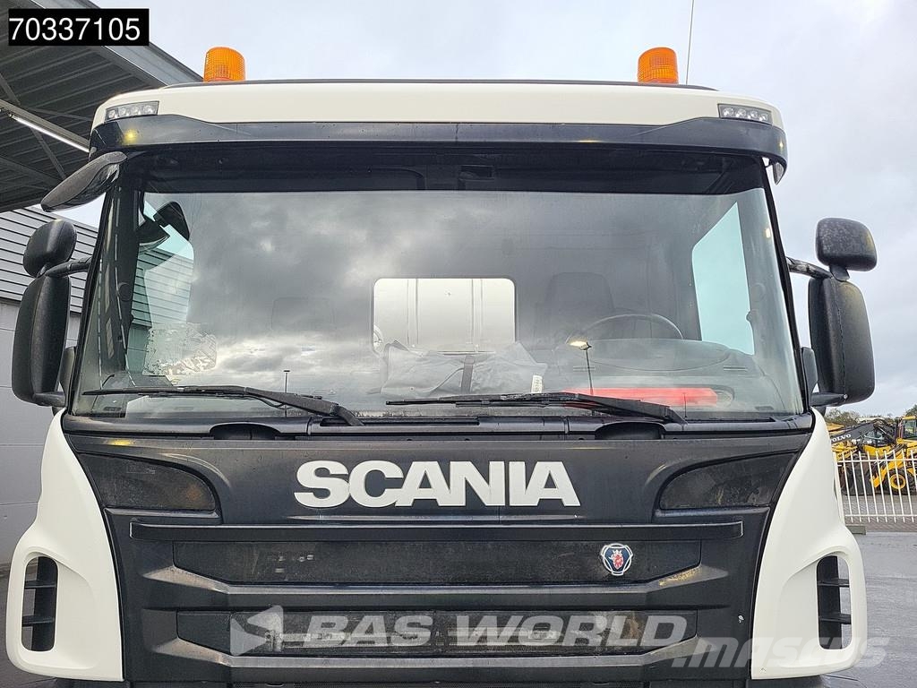 Scania P410 P 8X4 9m3 Liebherr mixer Full Steel Big-Axle Betonmischer