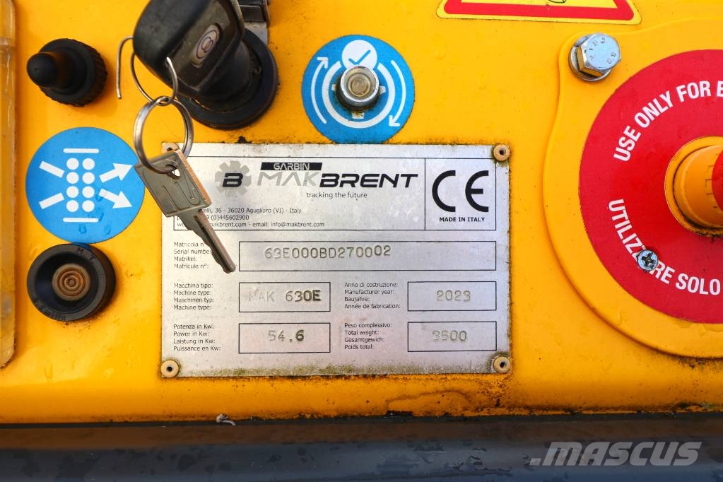 Garbin Fiber 630E Excavadoras de zanjas