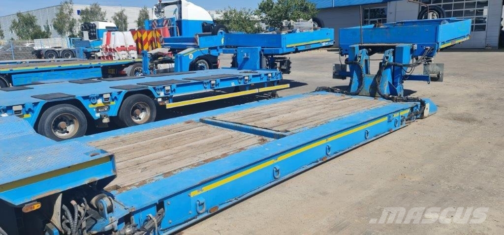 Goldhofer STZ-VKL 3-34/80 A with Extension beam´s Remorque surbaissée