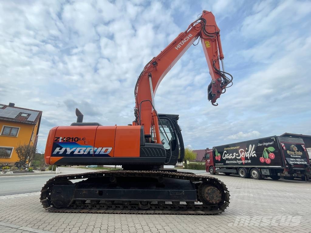Hitachi ZX210LC-5B Hybrid Monoblock OilQuick OQ70/55 Kli حفارات زحافة