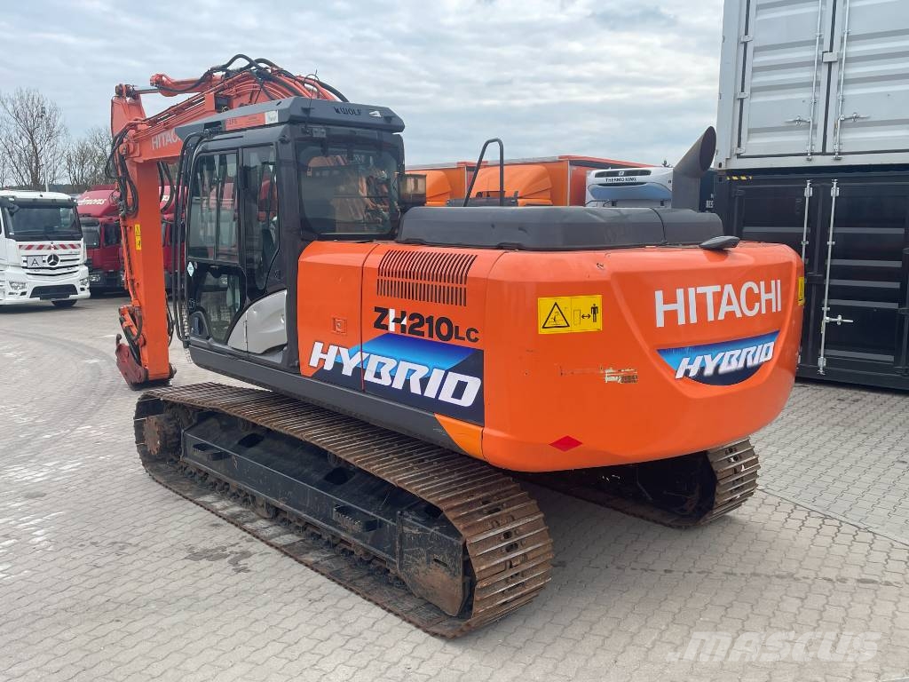 Hitachi ZX210LC-5B Hybrid Monoblock OilQuick OQ70/55 Kli حفارات زحافة