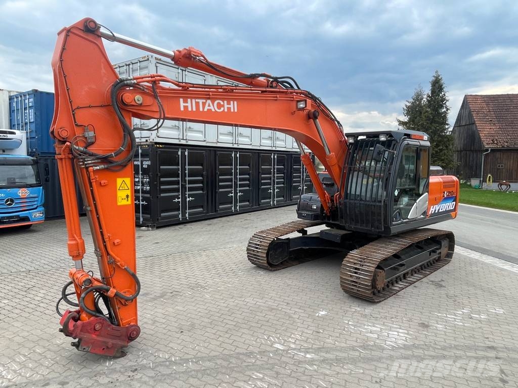 Hitachi ZX210LC-5B Hybrid Monoblock OilQuick OQ70/55 Kli حفارات زحافة