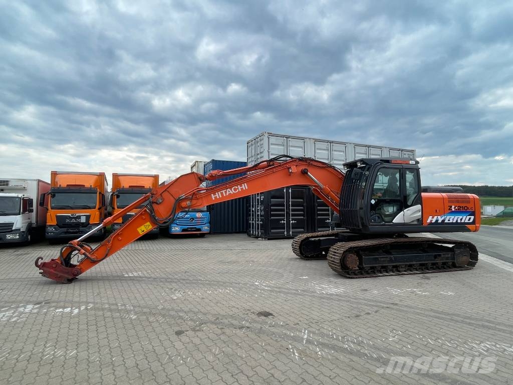 Hitachi ZX210LC-5B Hybrid Monoblock OilQuick OQ70/55 Kli حفارات زحافة