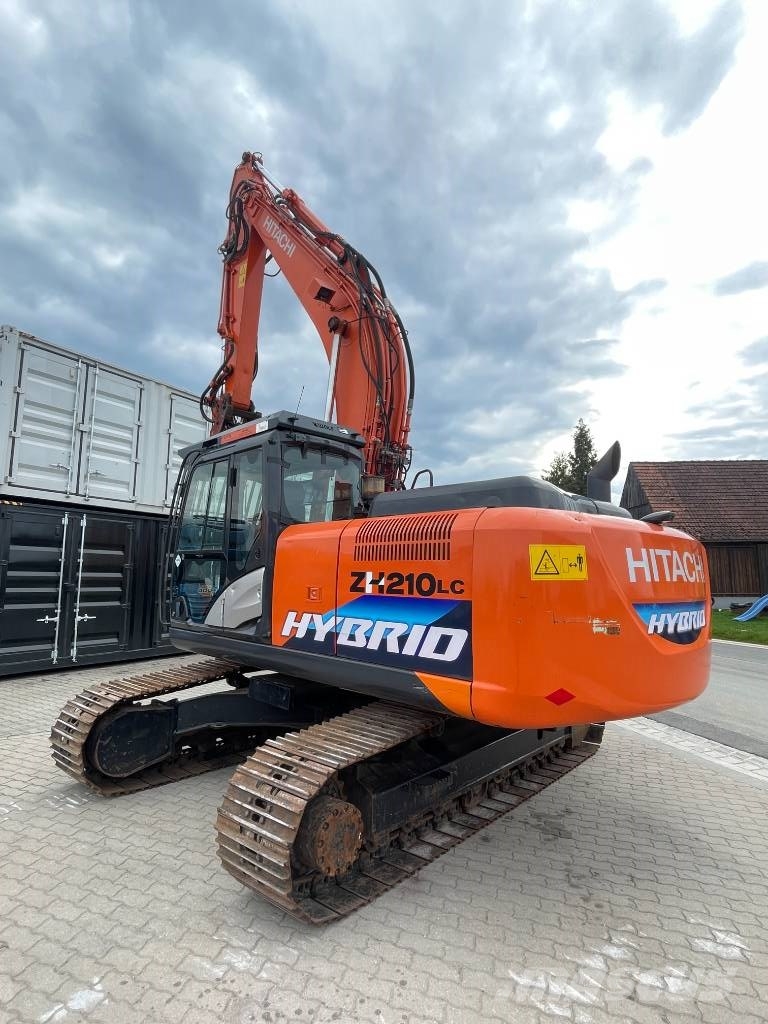 Hitachi ZX210LC-5B Hybrid Monoblock OilQuick OQ70/55 Kli حفارات زحافة