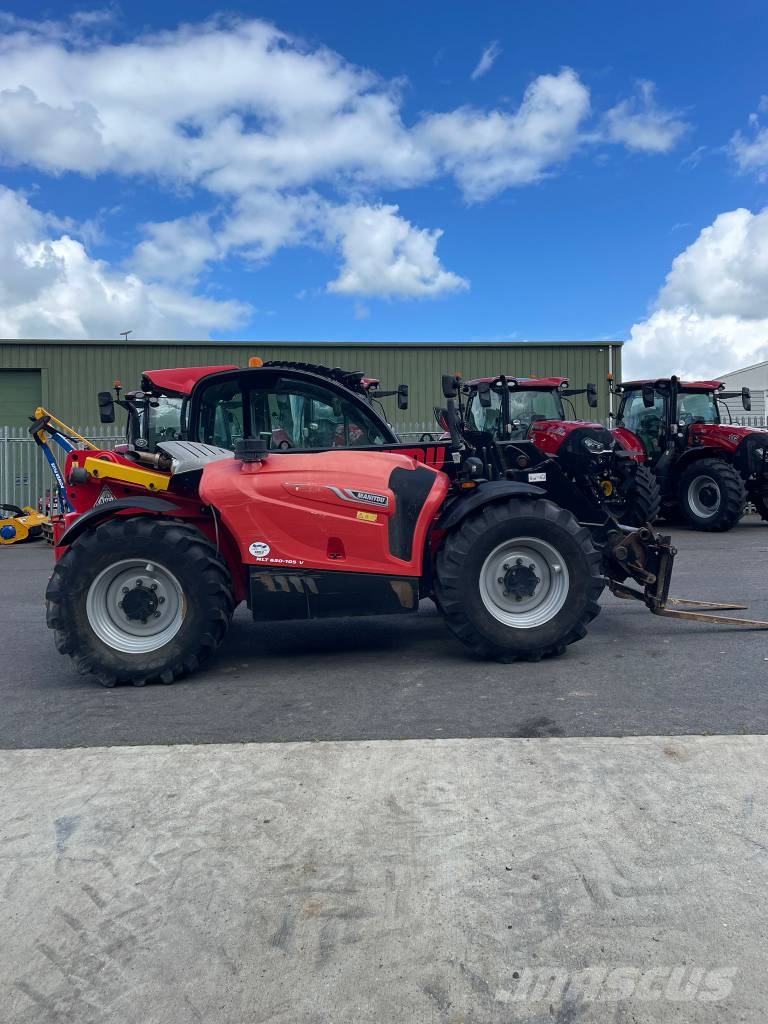 Manitou MLT 630 105d Teleskopiskie manipulatori