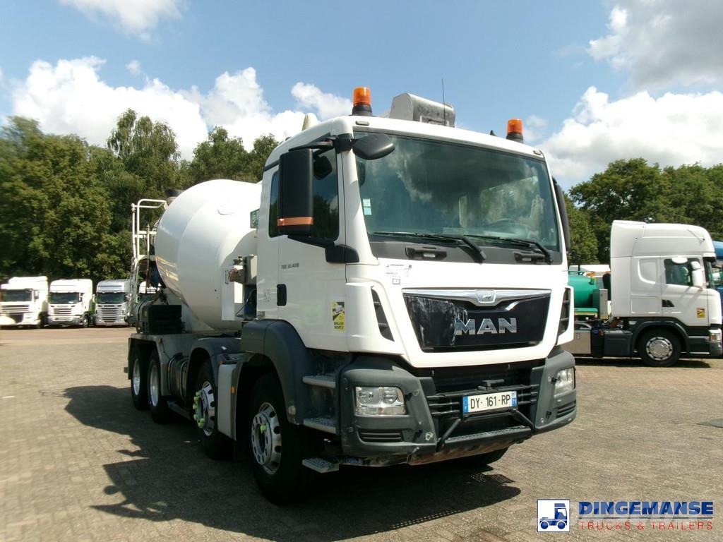MAN TGS 32.360 8X4 Euro 6 Imer belt mixer 9 m3 ミキサー車