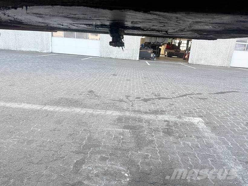HK TIPPER 4 axle Tipper / Alukastenmulde Kipper 39m3 Semi-trailer med tip