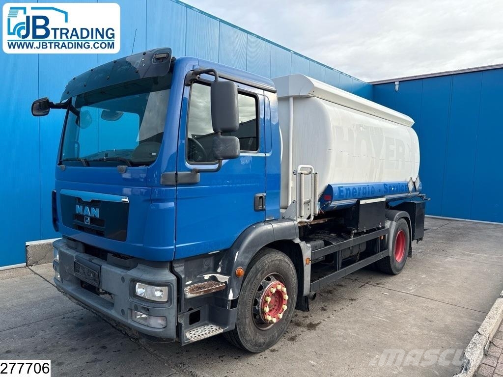 MAN TGM 18 250 EURO 5, ADR, 13.850 L, 3 Comp Tankwagen