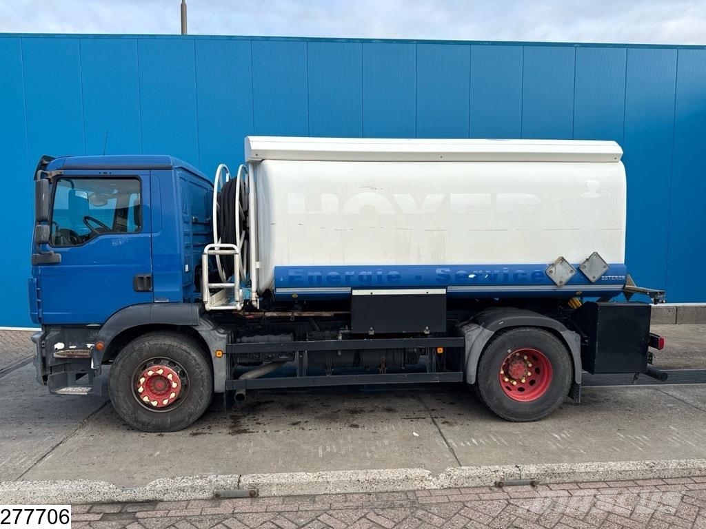 MAN TGM 18 250 EURO 5, ADR, 13.850 L, 3 Comp Tankwagen