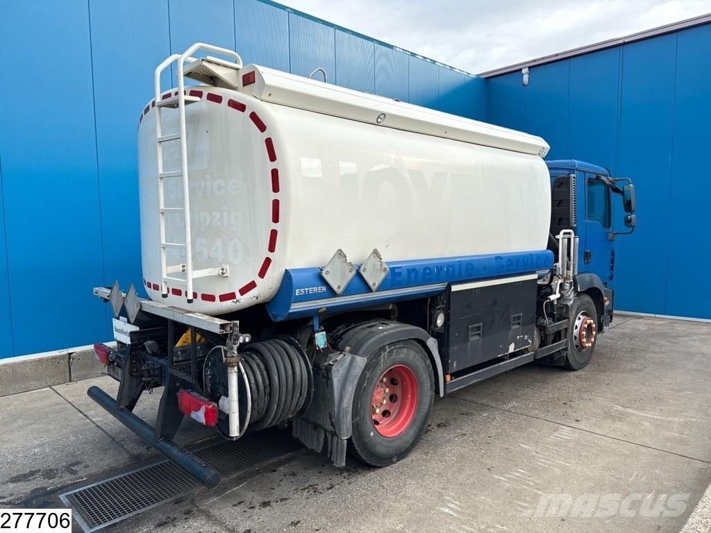 MAN TGM 18 250 EURO 5, ADR, 13.850 L, 3 Comp Tankwagen