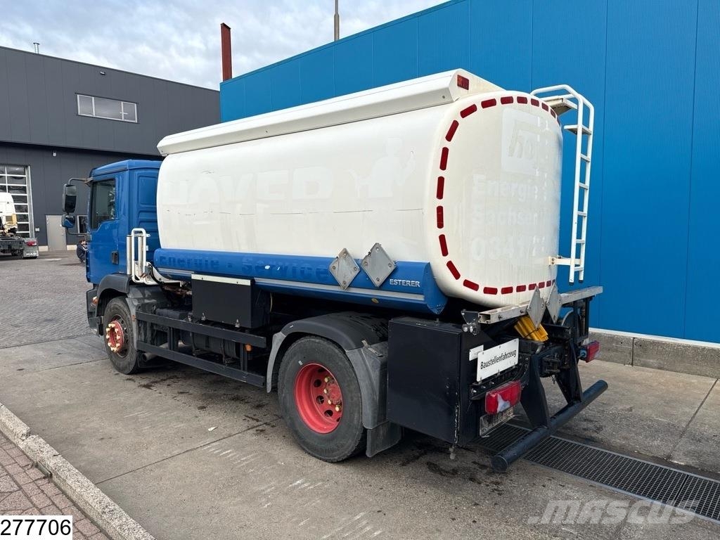 MAN TGM 18 250 EURO 5, ADR, 13.850 L, 3 Comp Tankwagen