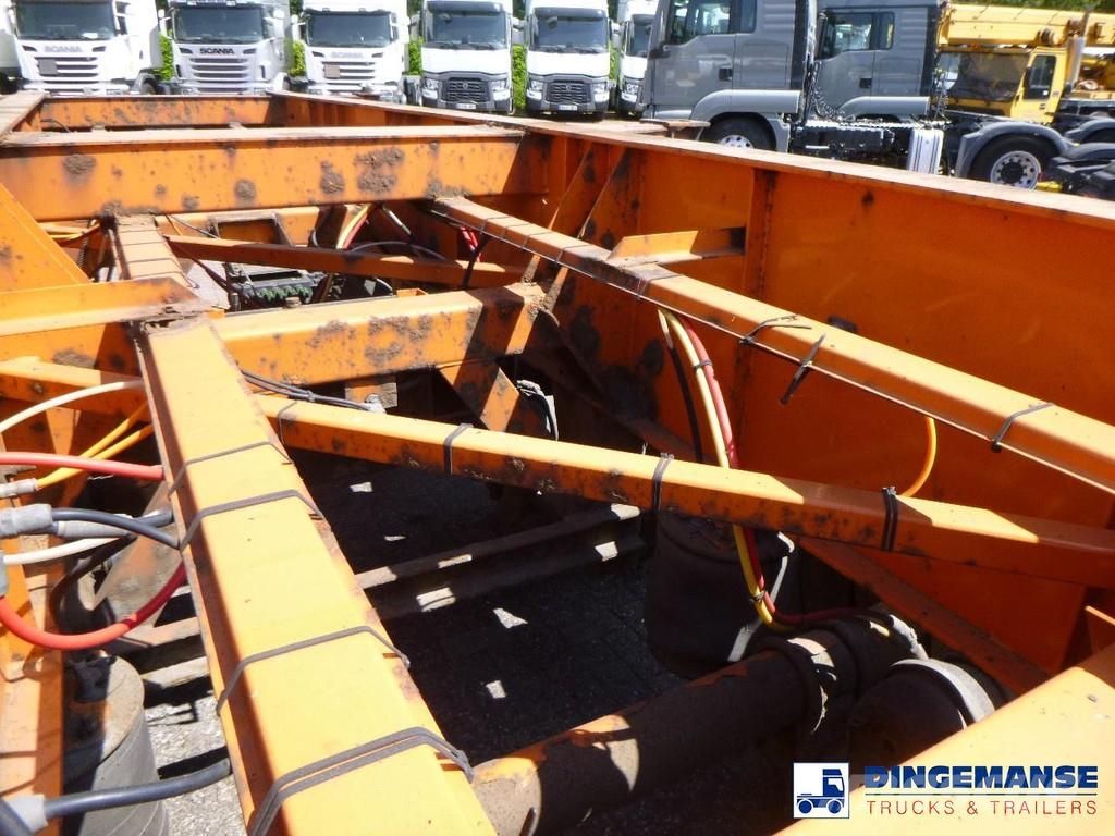 Dennison 4-axle container combi trailer (3 + 1 axles) 20-30 Semirremolques portacontenedores