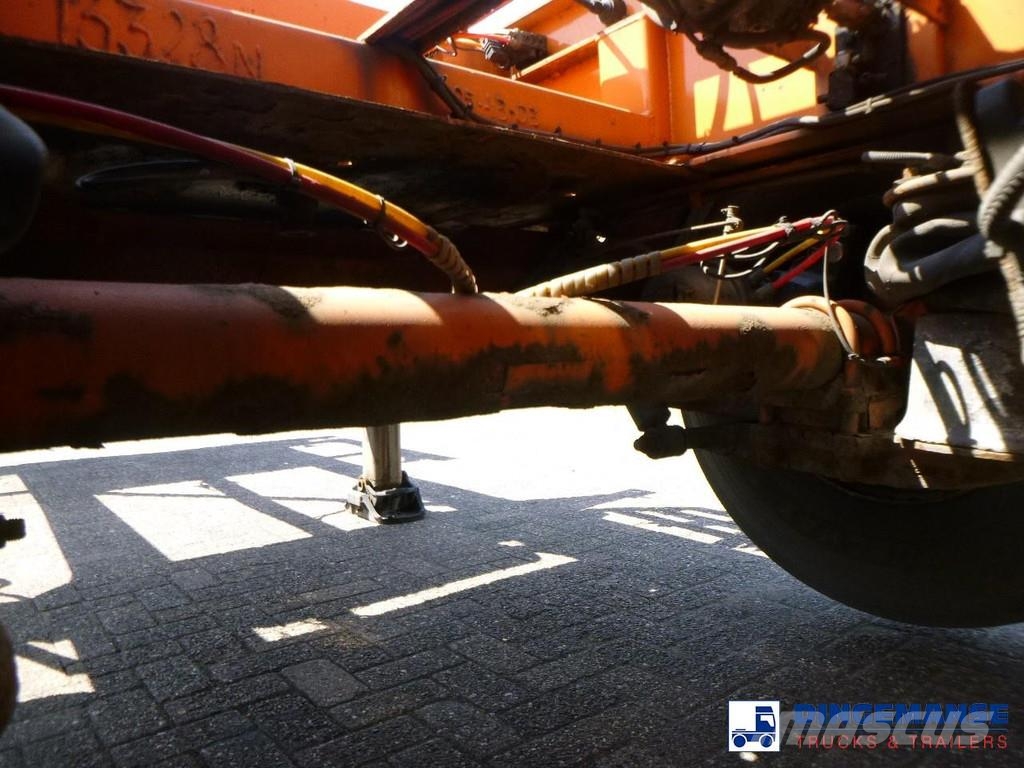 Dennison 4-axle container combi trailer (3 + 1 axles) 20-30 Semirremolques portacontenedores