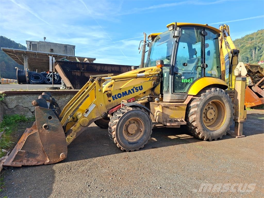 Komatsu WB 93 R-5 4X4 Stavebnictví - ostatní
