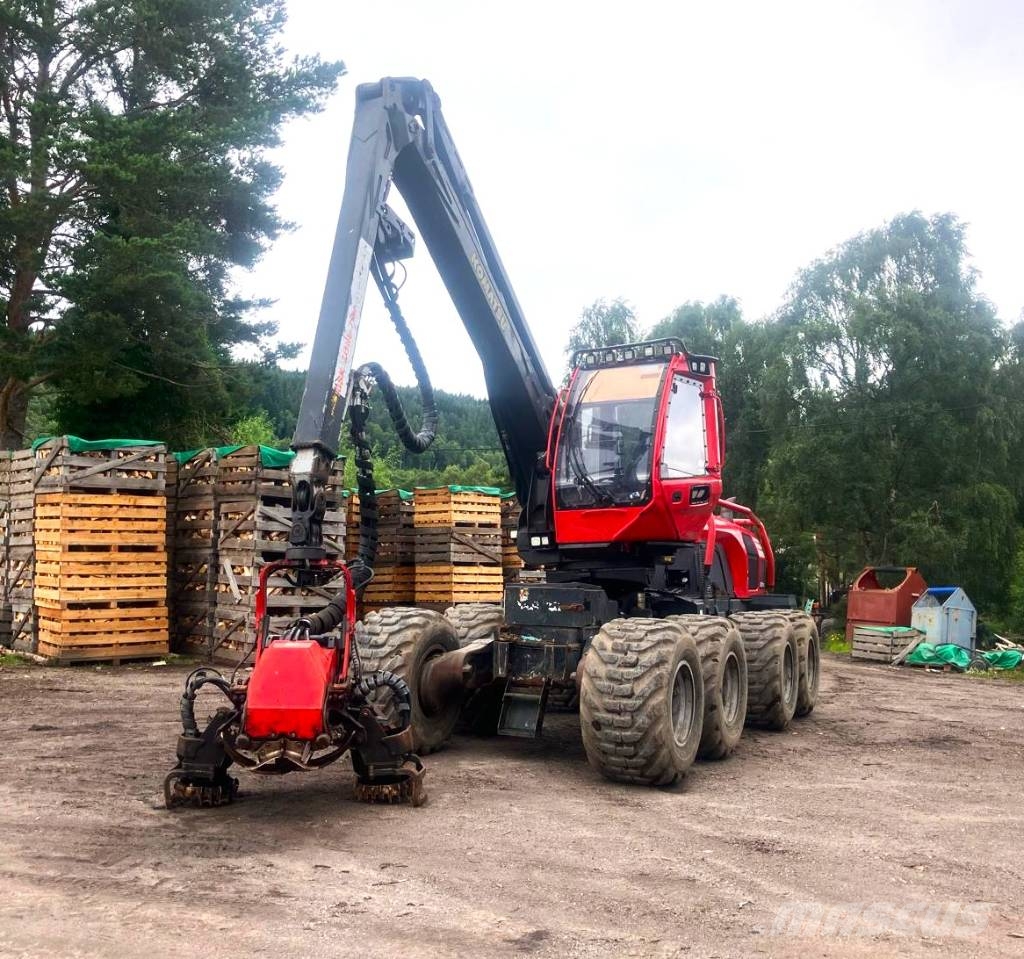 Komatsu 931XC Timber Harvester c/w Komatsu C144 Head Skördare