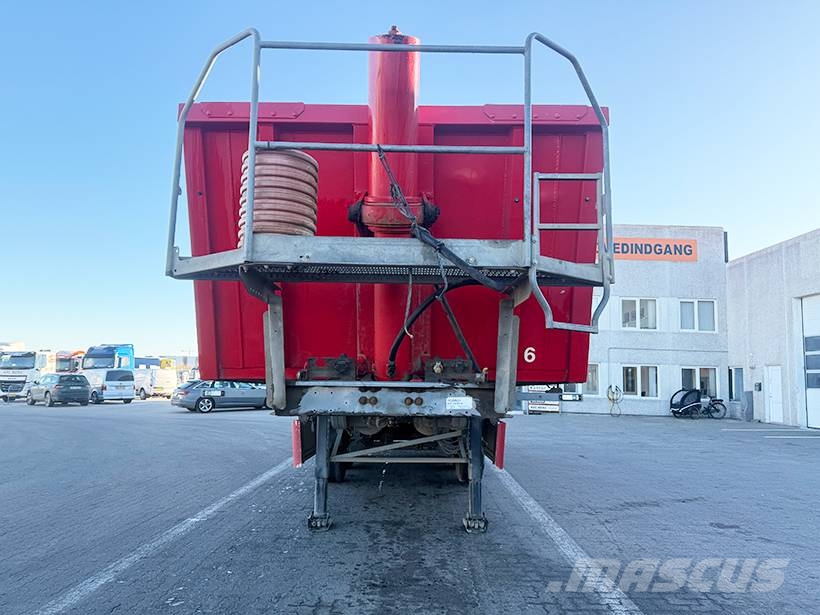 Kel-Berg Tipper / Alukastenmulde Kipper 37m3 Semi-reboques basculantes