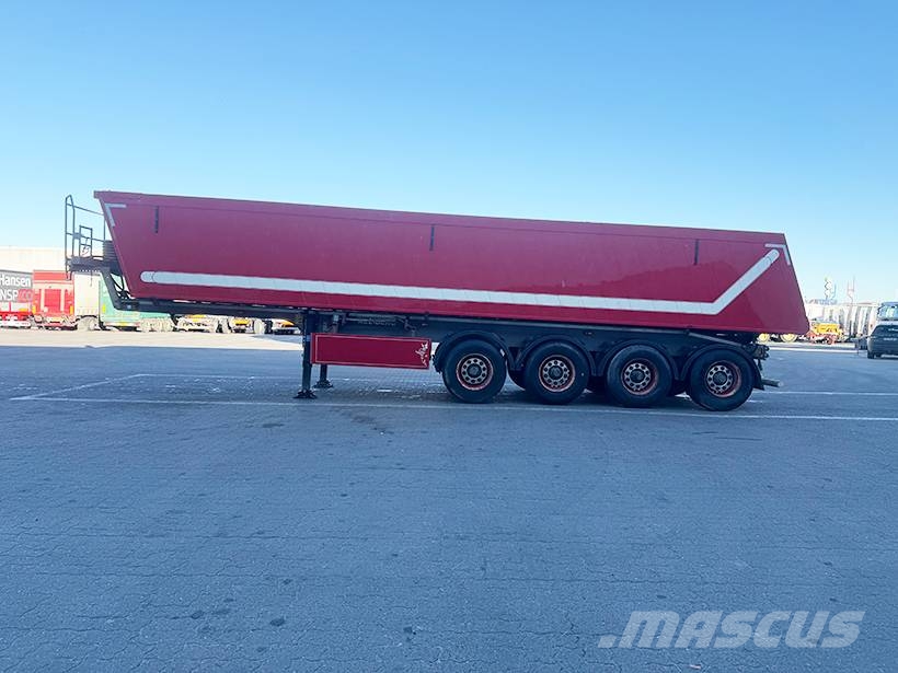 Kel-Berg Tipper / Alukastenmulde Kipper 37m3 Semi-reboques basculantes