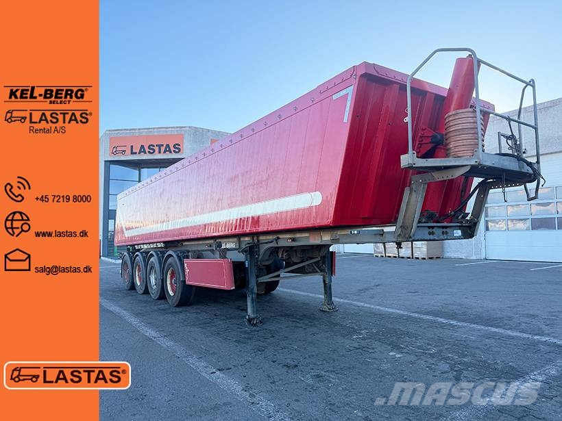 Kel-Berg Tipper / Alukastenmulde Kipper 37m3 Semi-reboques basculantes