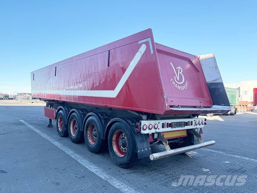 Kel-Berg Tipper / Alukastenmulde Kipper 37m3 Semi-reboques basculantes