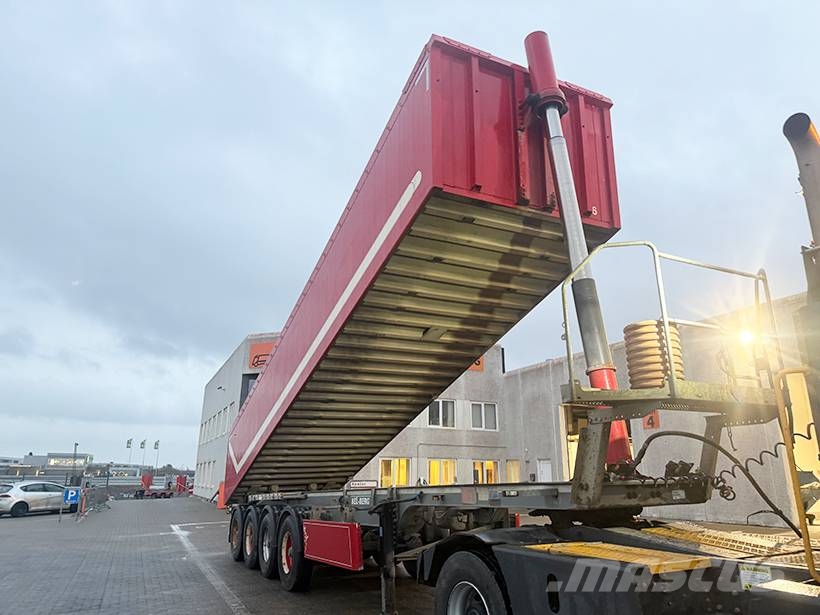 Kel-Berg Tipper / Alukastenmulde Kipper 37m3 Semi-reboques basculantes