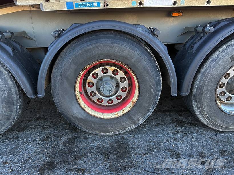 Kel-Berg Tipper / Alukastenmulde Kipper 37m3 Semi-reboques basculantes