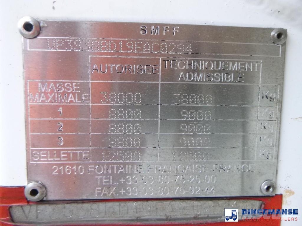 Magyar Chemical ACID tank inox 24.5 m3 / 1 comp Autocisternas